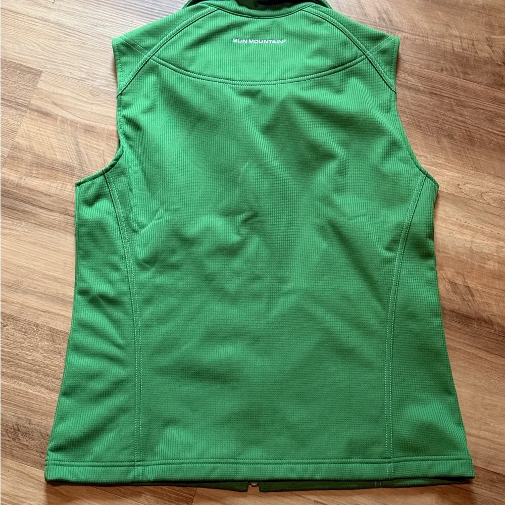 Sun Mountain Women's Green Vest - Picture 2 of 4